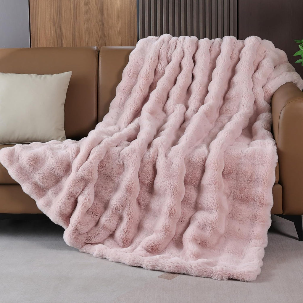 Beige Throw Pillow — 50" - View 3