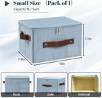 Linen Beige Storage Bin — Set of 1 - View 6