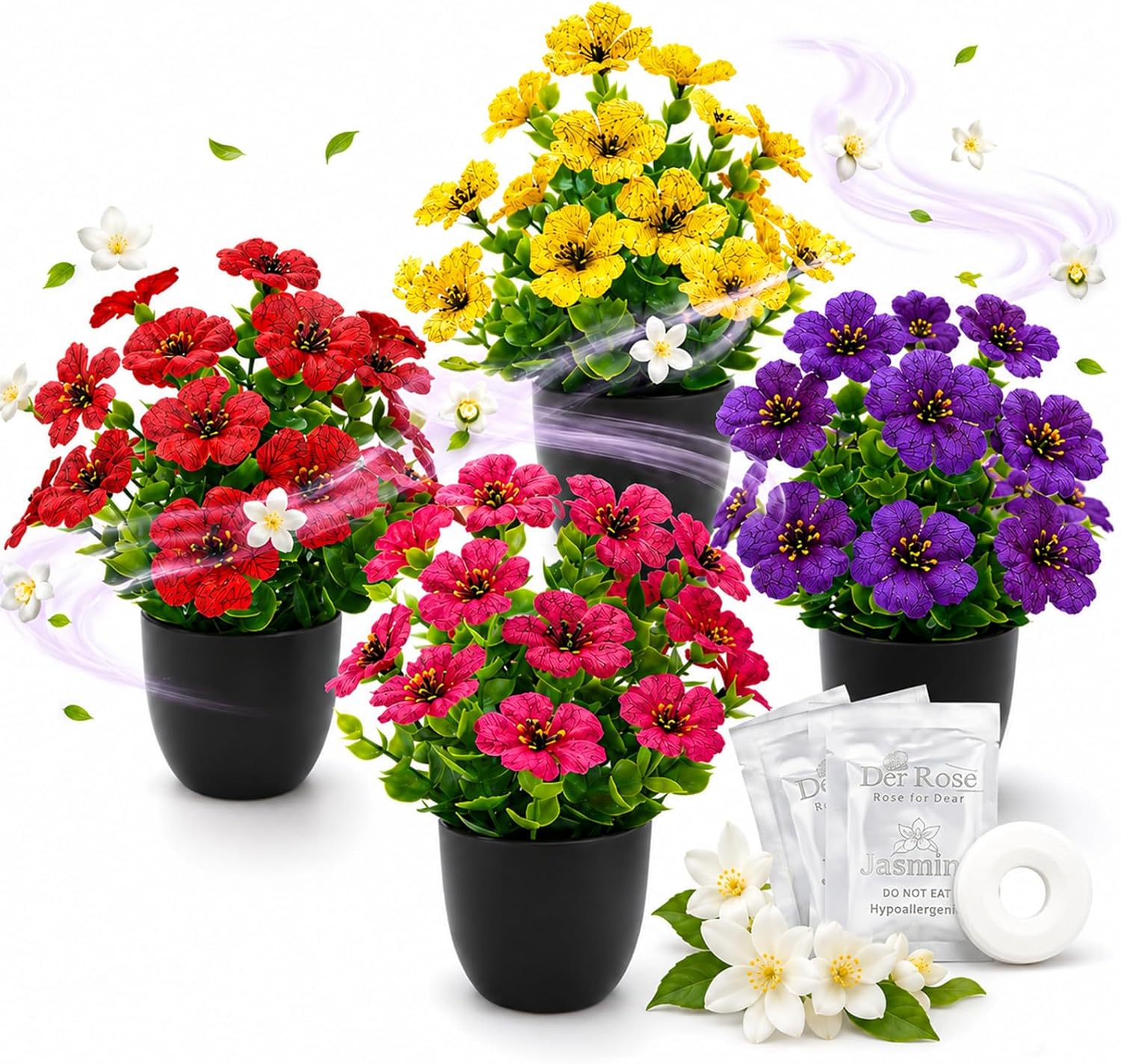 Black Artificial Plant — Black