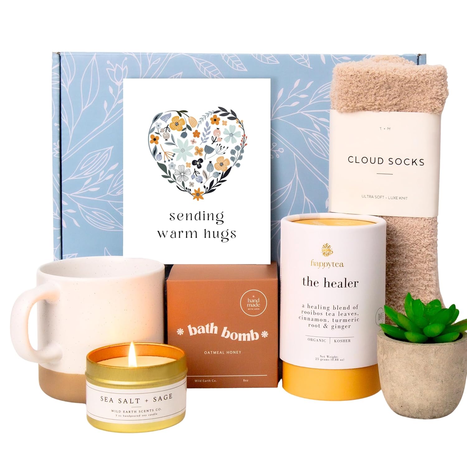 Luxe Metal Scented Candle — Deluxe Cozy Selection