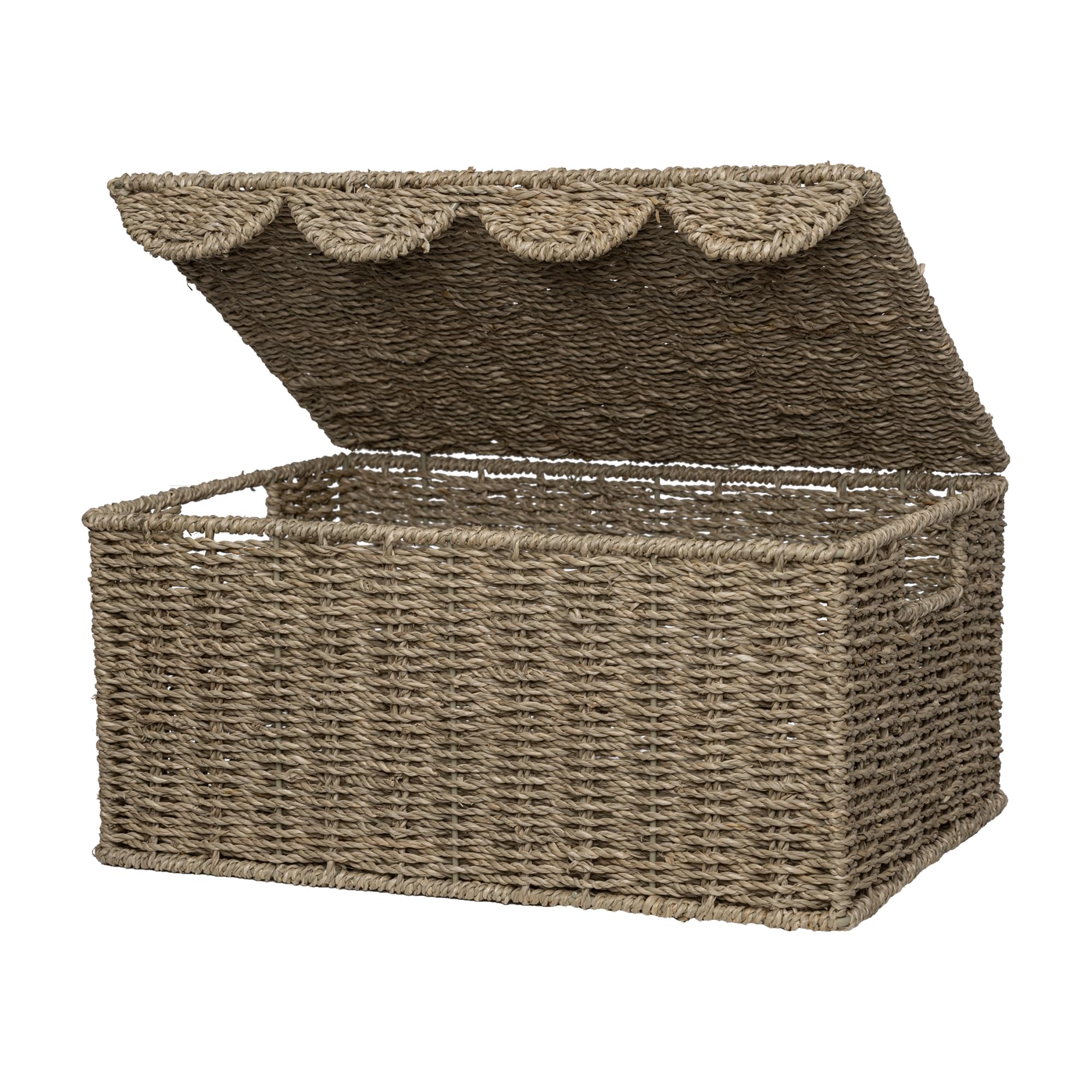 Beige Storage Basket — 15"