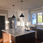 Dimmable Farmhouse Metal Pendant Light - View 3