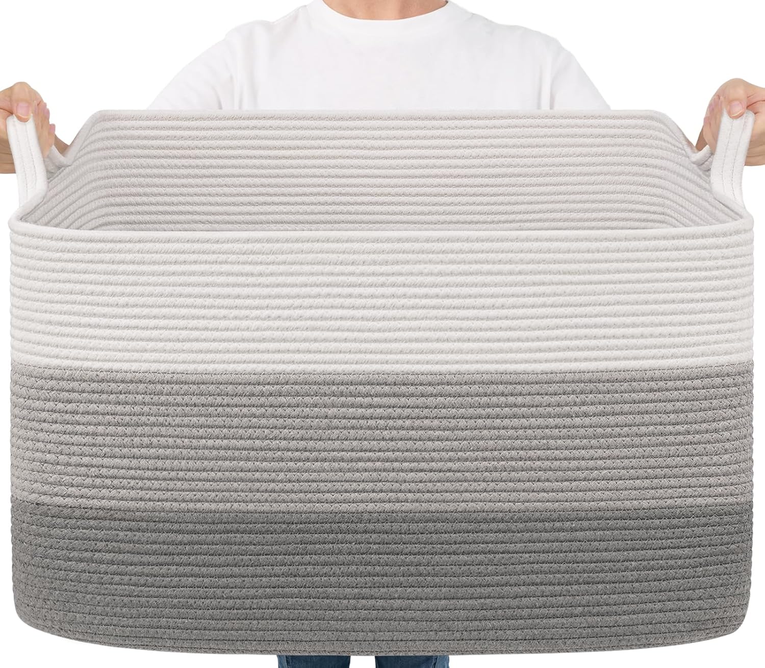 Boho Black Throw Pillow — 21.6" — Light Grey