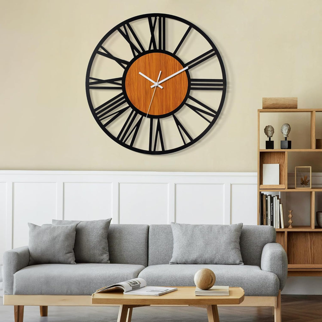 Battery Operated Farmhouse Wood Wall Art — 30" - View 8