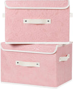 Pink Storage Bin — Set of 1 — Large (Pack of 2)