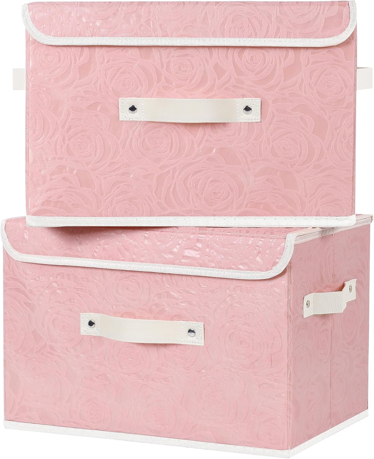 Pink Storage Bin — Set of 1 — Large (Pack of 2)