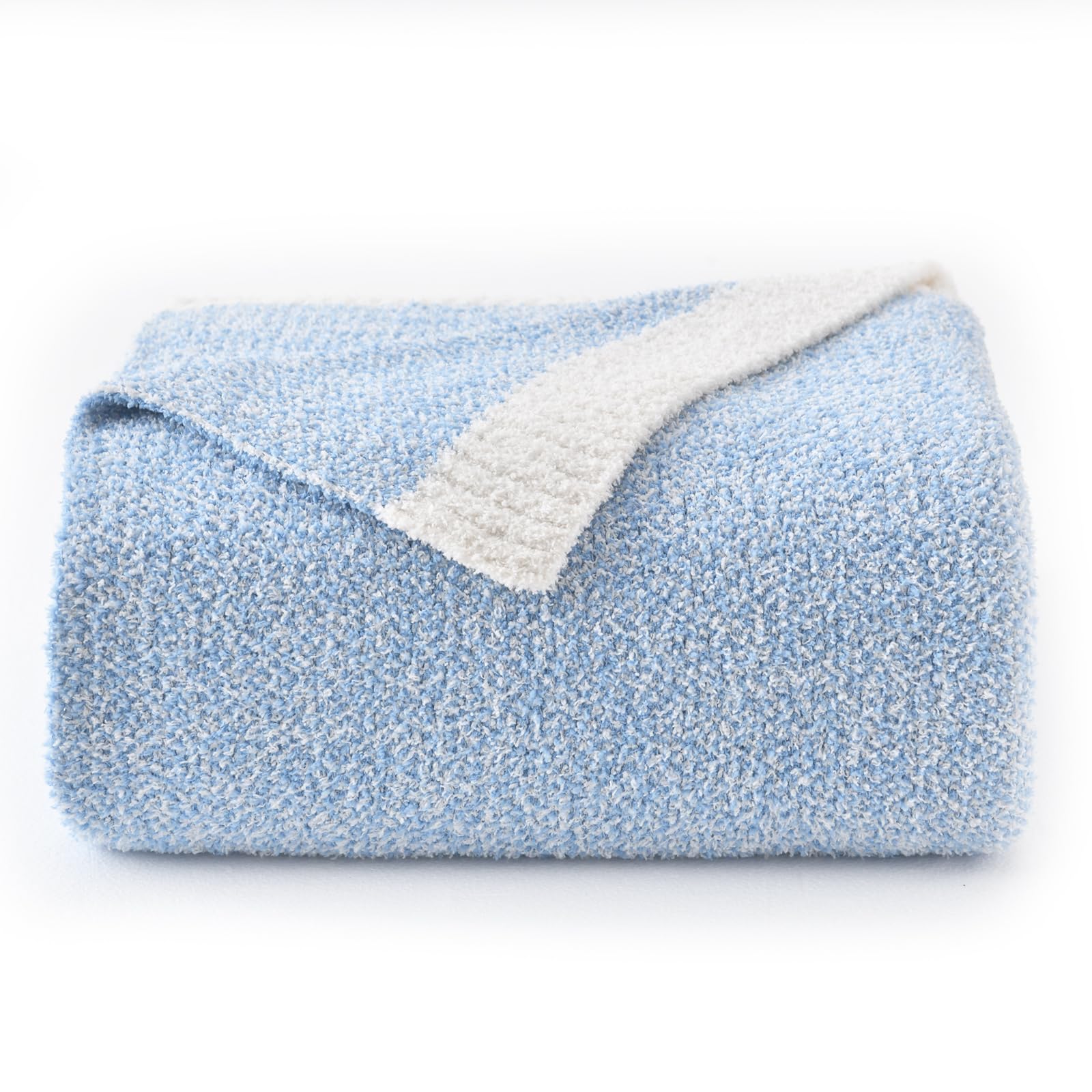 Knit Beige Throw Pillow — 50"