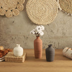 Boho Brown Decorative Vase — Set of 3 - View 7