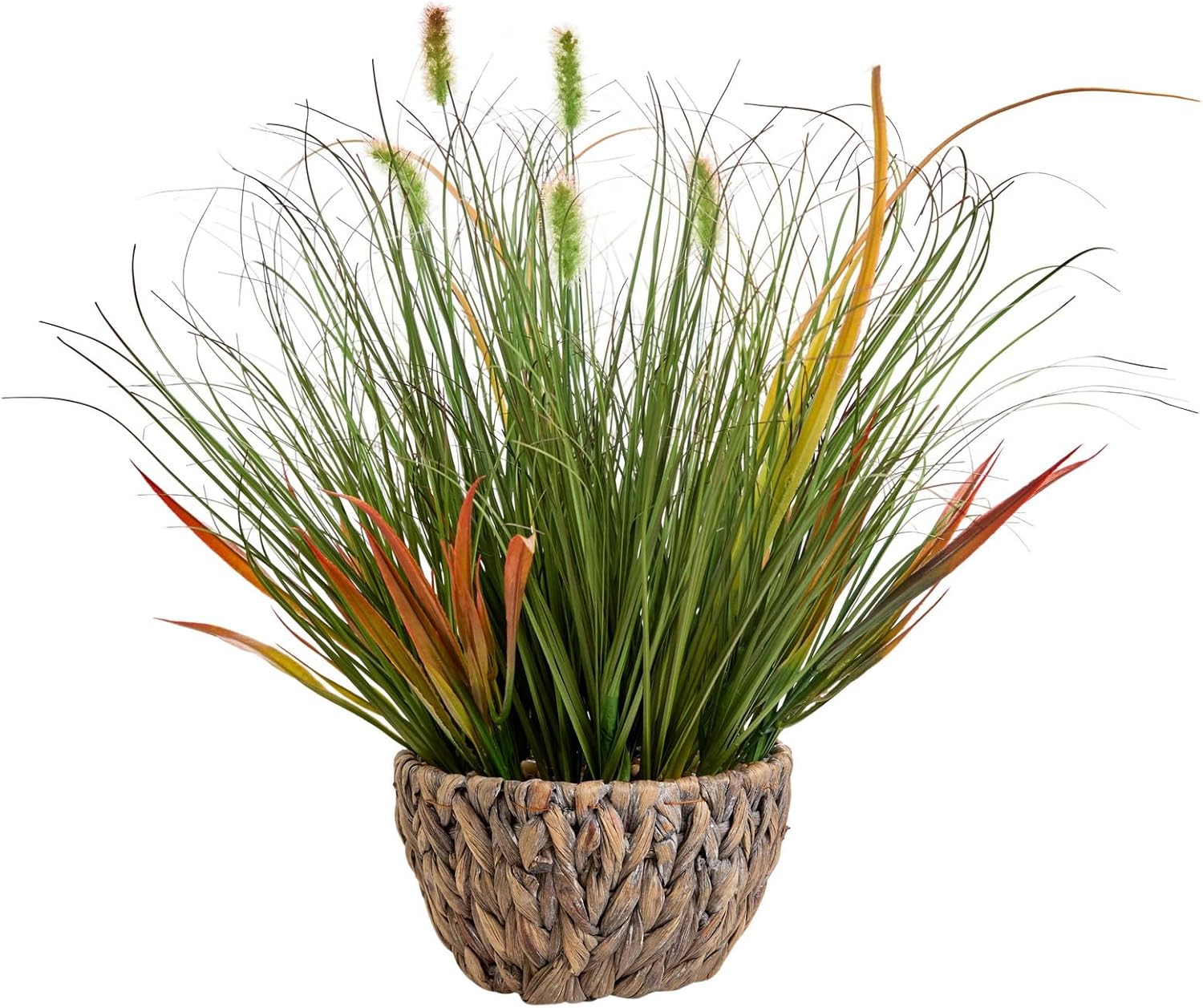 Farmhouse Green Artificial Plant — 12.8" — Grass