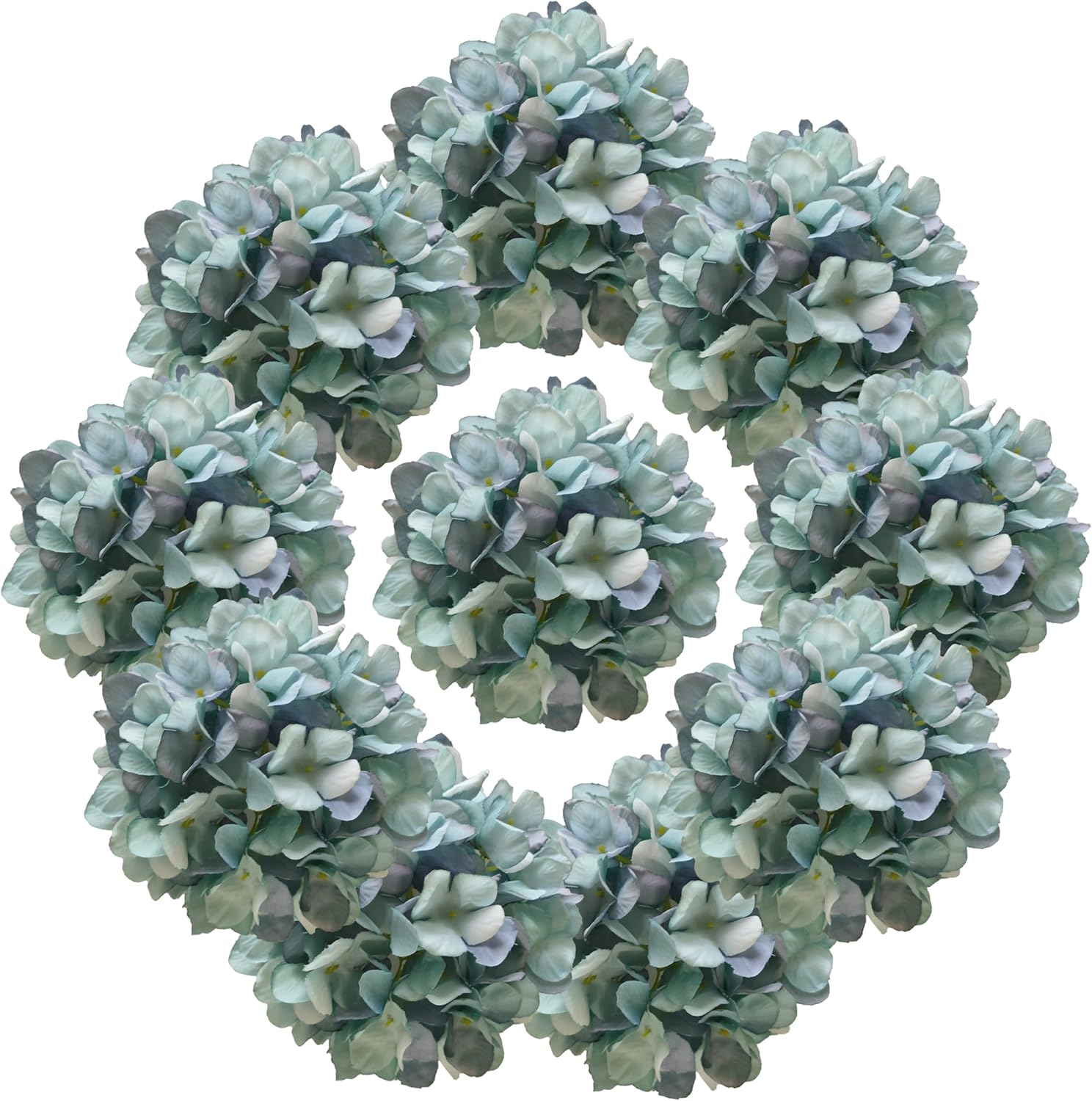 Blue Artificial Plant — 7.1" — Fall Blue