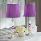 Boho Purple Table Lamp — 25.5" - View 2