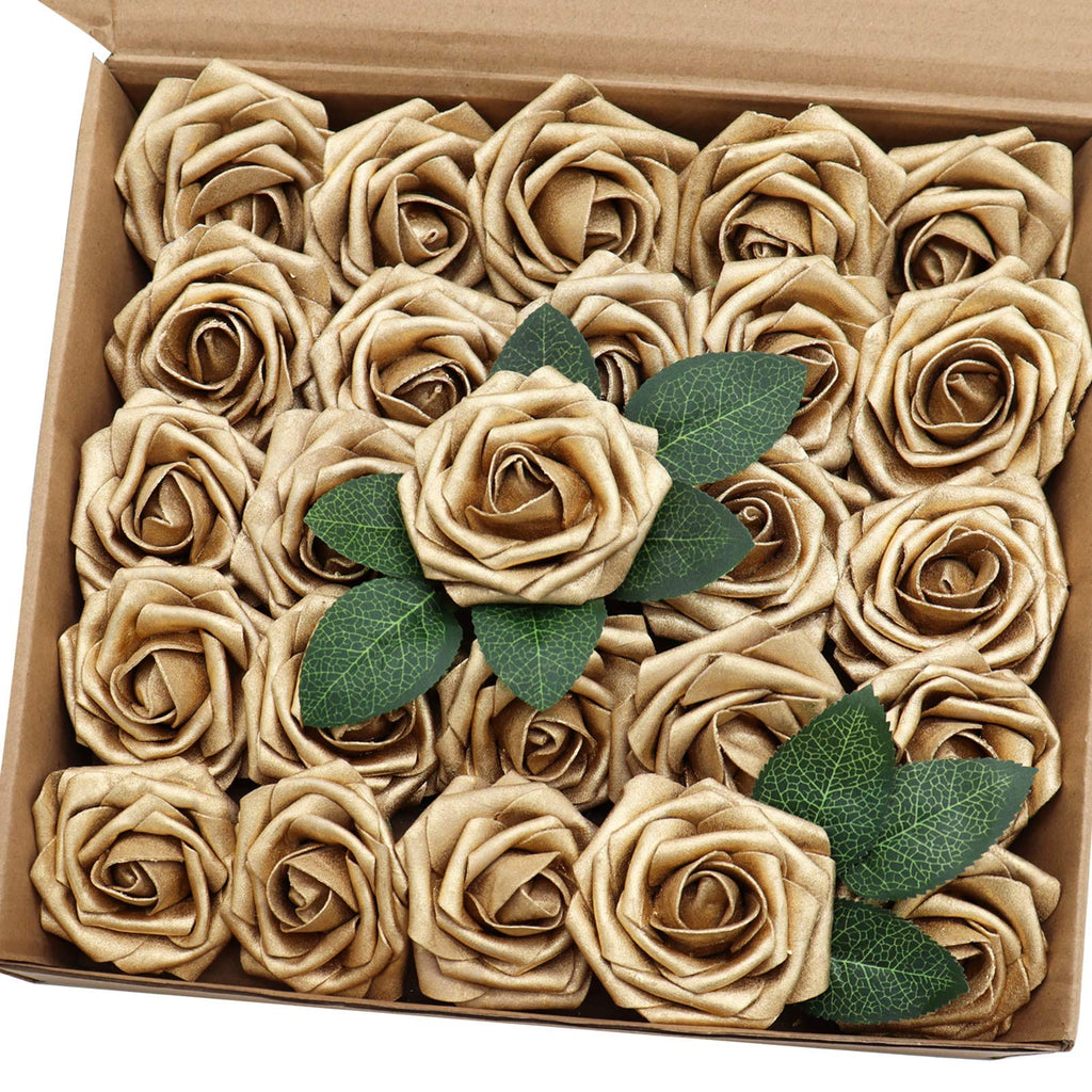 Luxe Blue Artificial Flowers — 3"