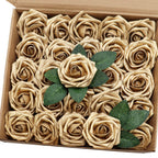 Luxe Blue Artificial Flowers — 3"