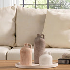 Farmhouse Brown Flower Vase — Set of 3 - View 3