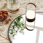 Black Round Mirror — 20" - View 4