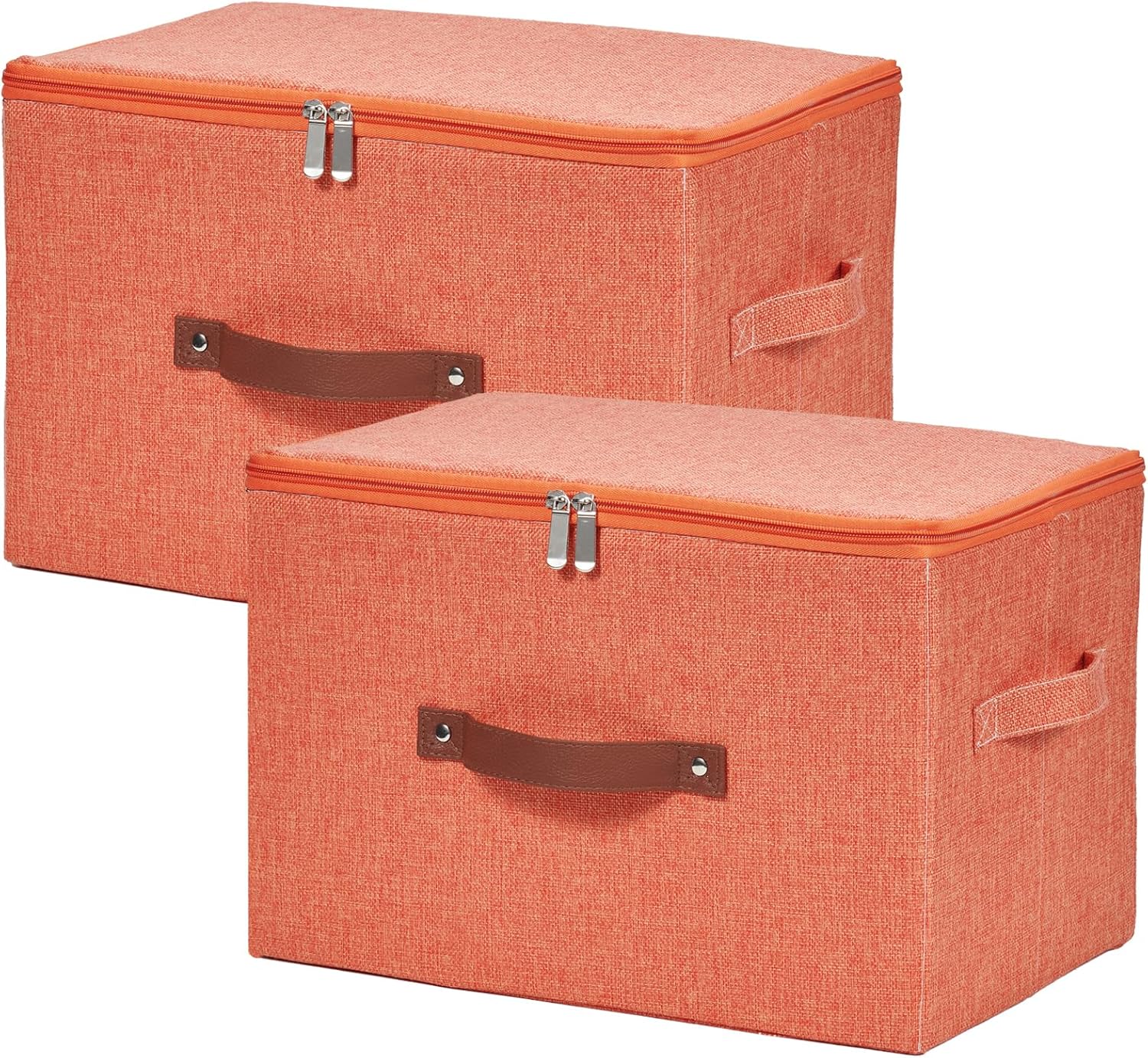 Linen Beige Storage Bin — Set of 1 — Large ( Set of 2 )