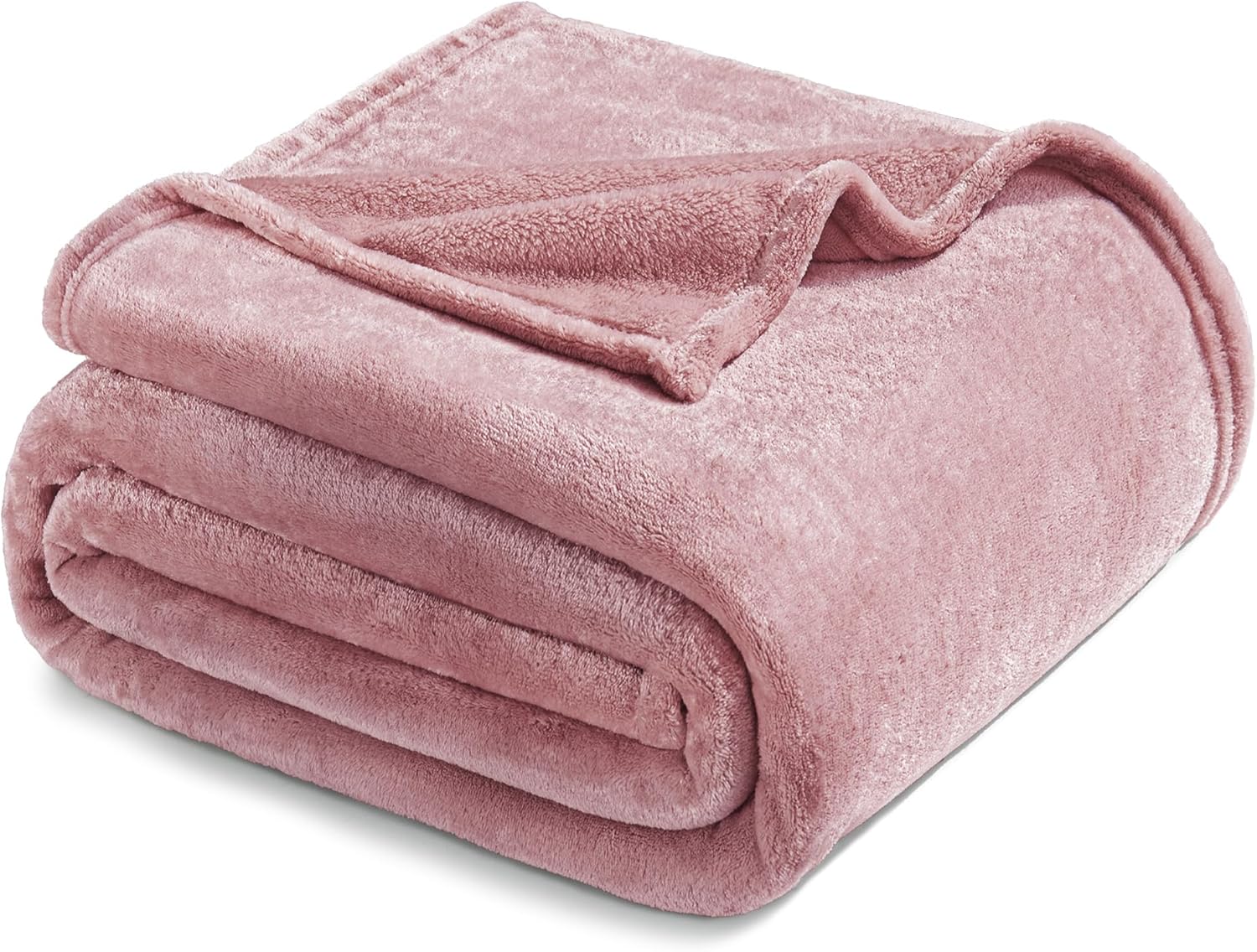 Black Throw Pillow — 50" — Dusty Pink
