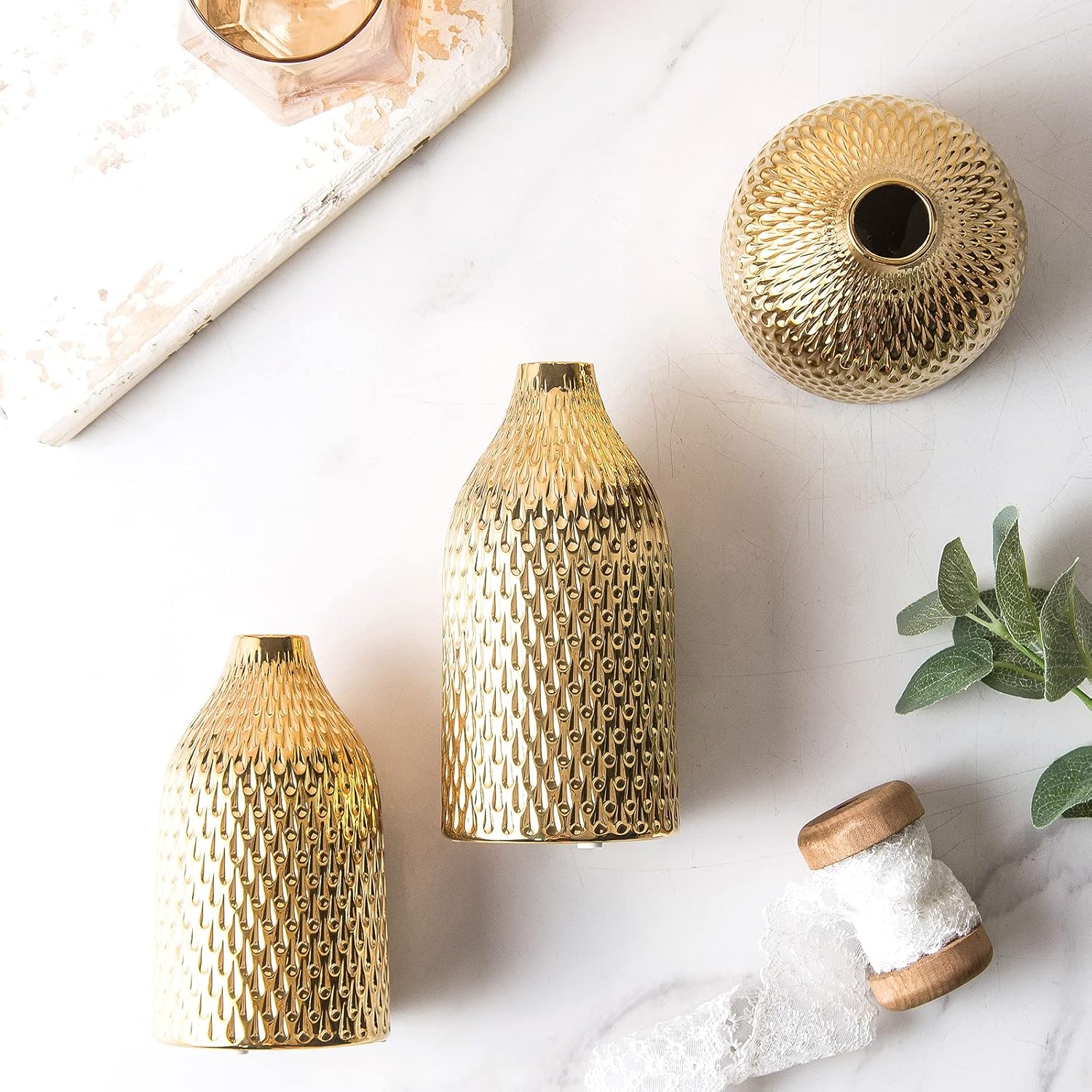 Luxe Ceramic Vase Set - View 6
