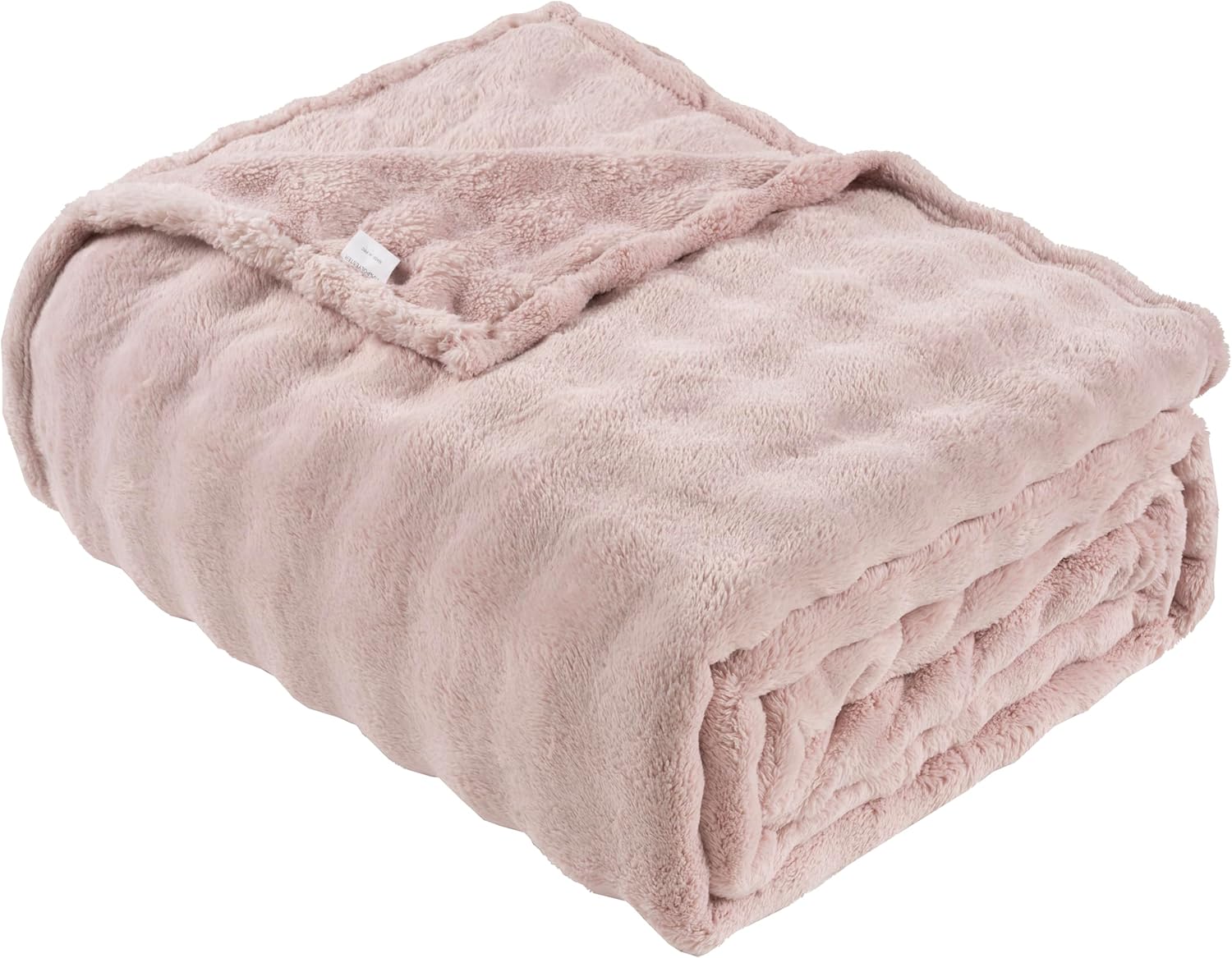Beige Throw Pillow — 50" — Pink