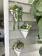 Wood Faux Succulent - View 6