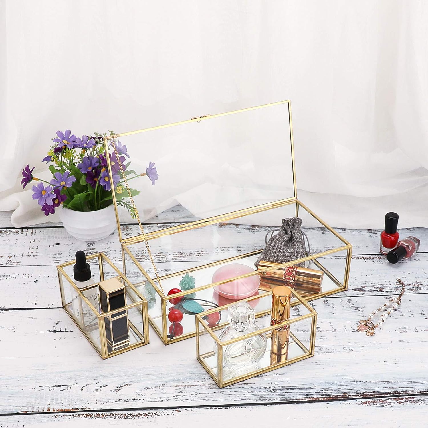 Luxe Glass Mirror — 1" - View 3
