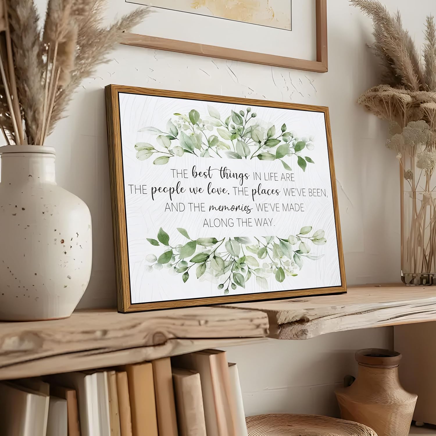 Framed Black Wall Decor — 16" - View 3
