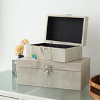 Black Storage Basket — Set of 2 - View 6