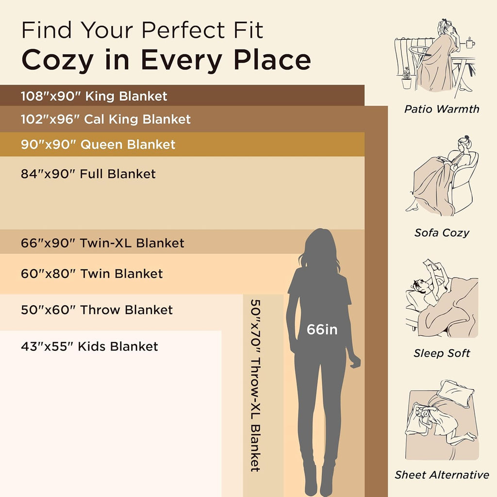 Black Throw Pillow — 50" - View 6