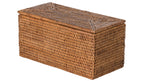 Rectangular Boho Brown Basket