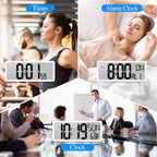 Battery Operated Wall Clock — 15.2" - View 2