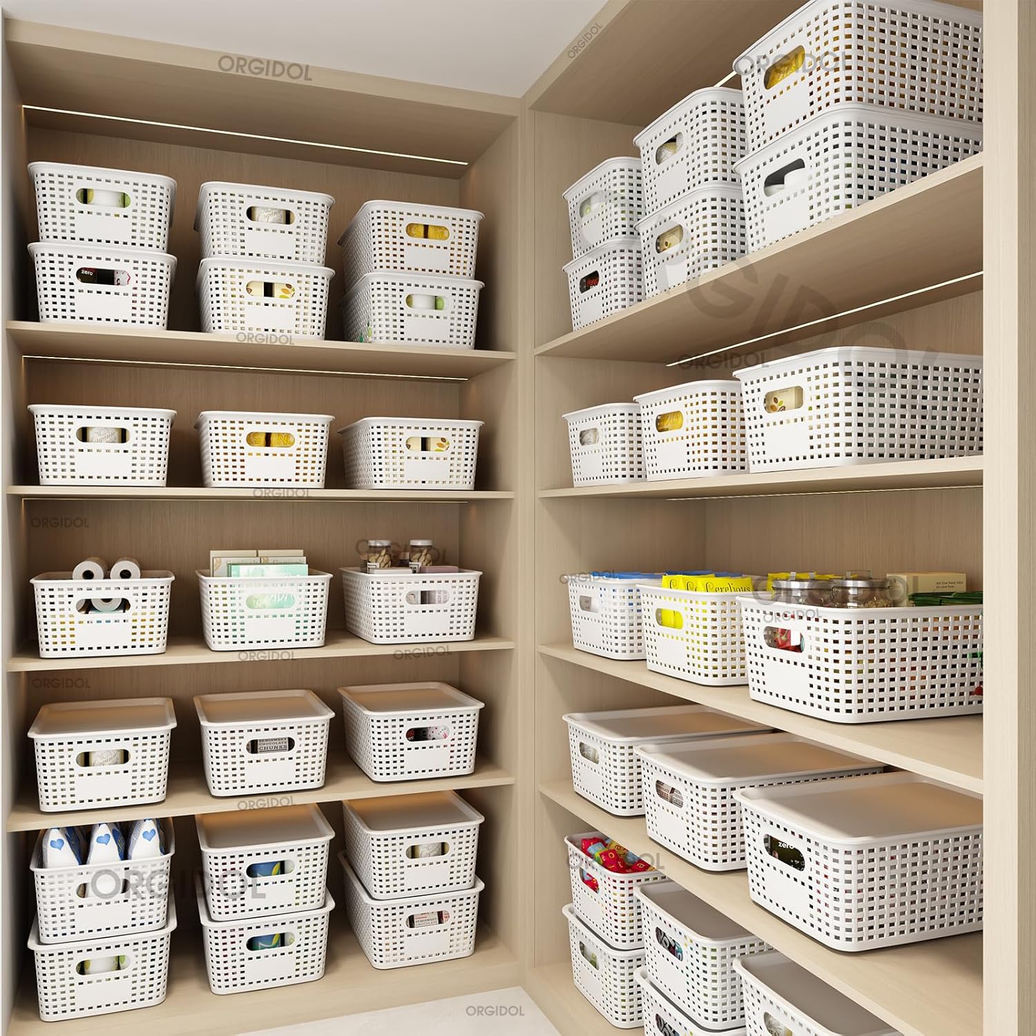 Black Storage Bin - View 2