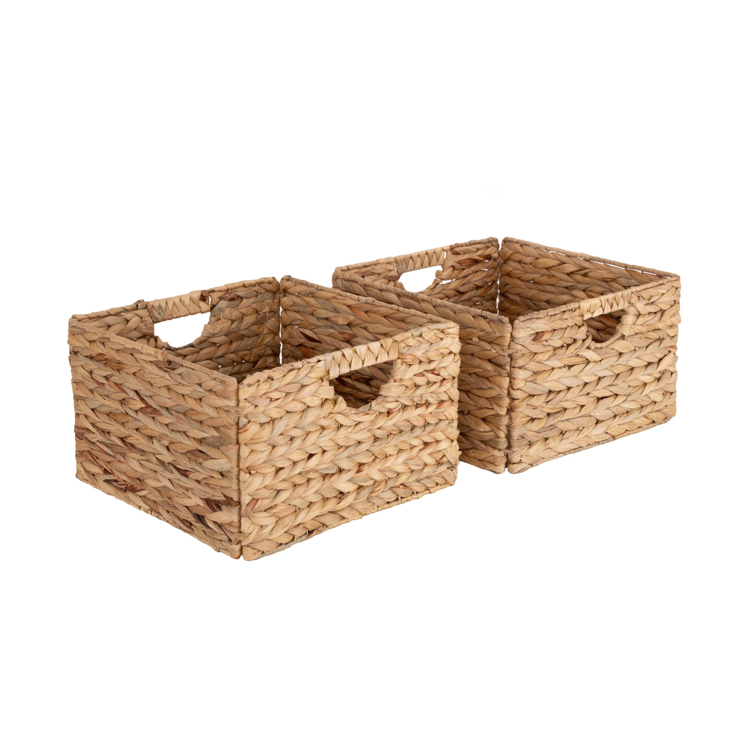 Handwoven Boho Beige Basket