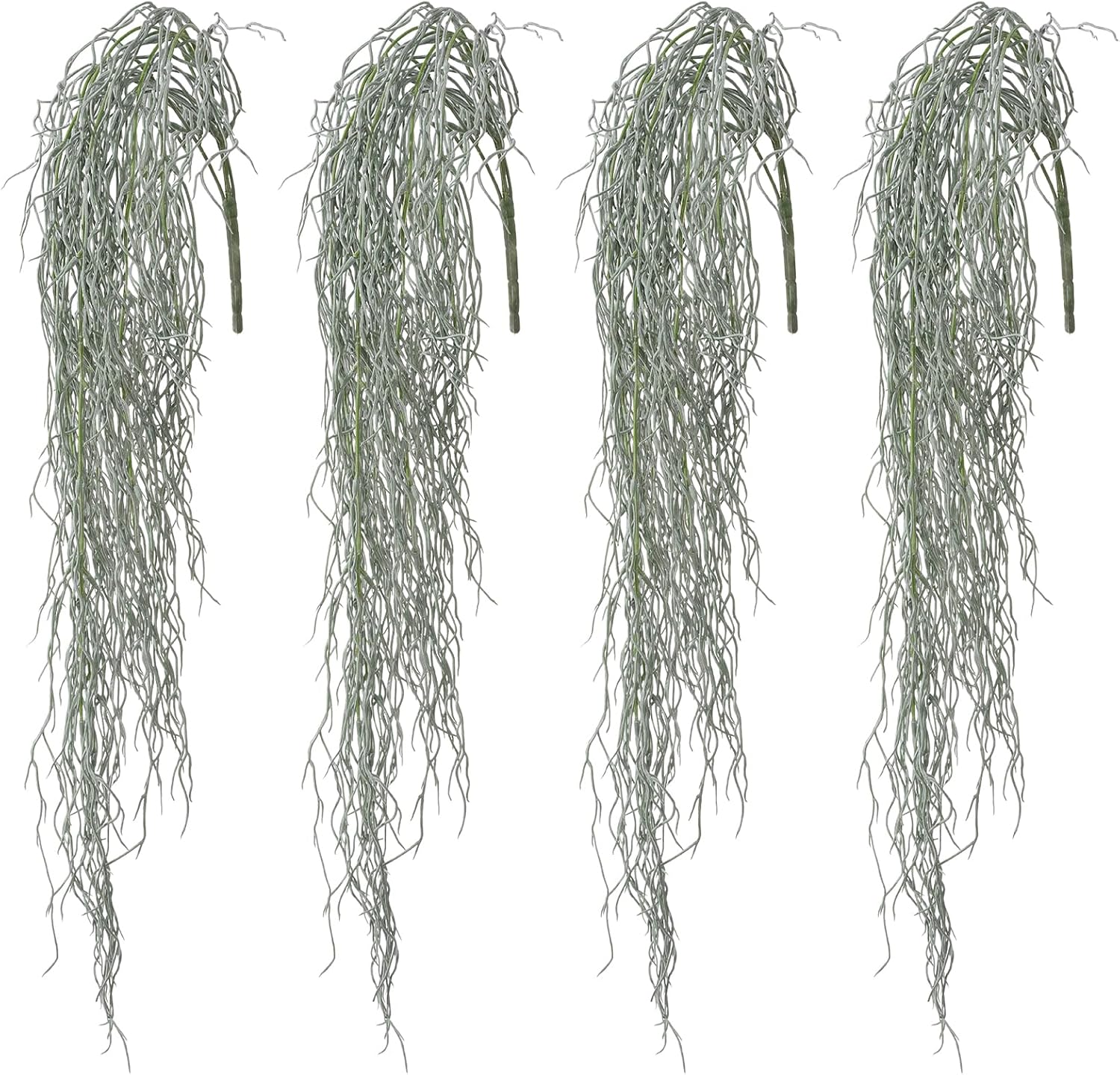 Boho Green Artificial Plant — 38" — 4pcs Dust Green
