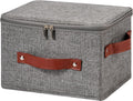 Linen Beige Storage Bin — Set of 1 — Small ( Pack of 1 )