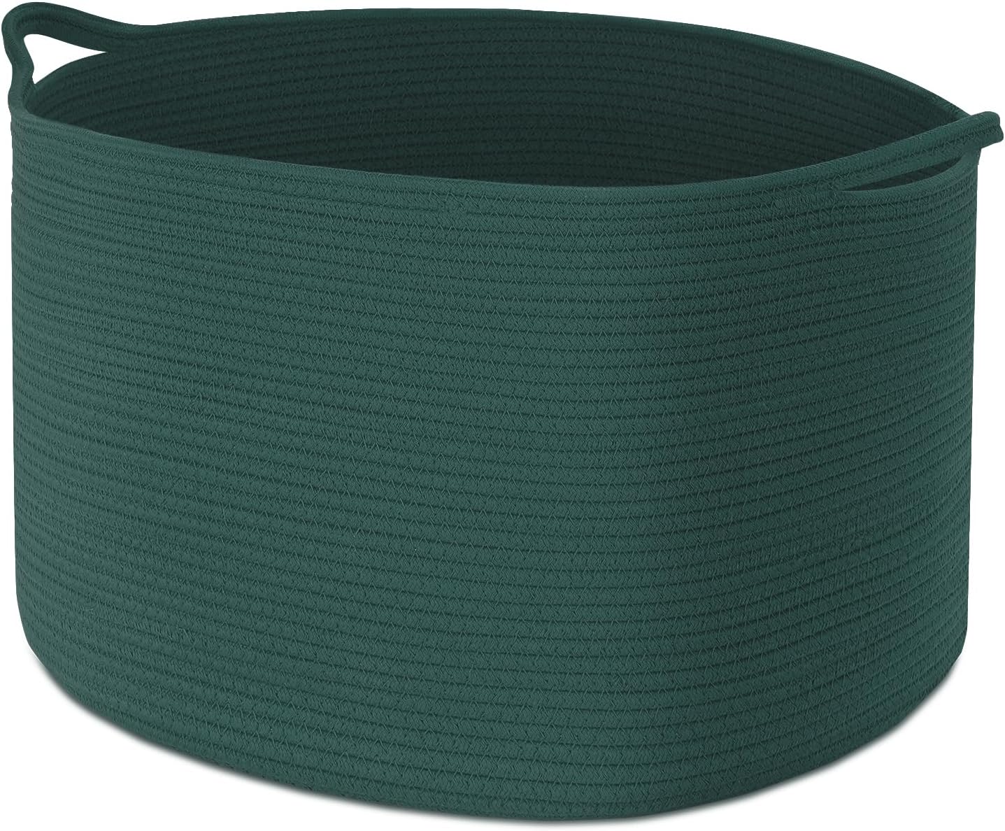Boho Blue Throw Pillow — 22" — Green
