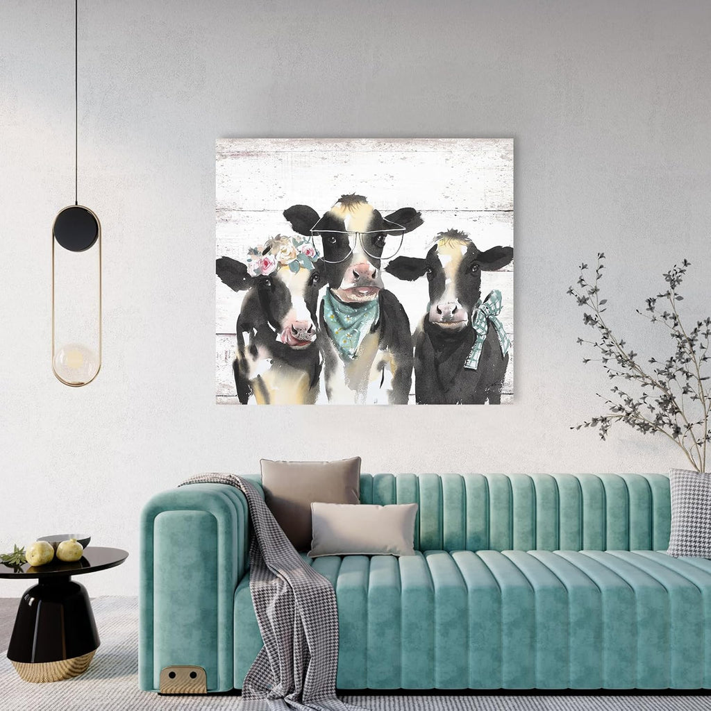 Farmhouse Metal Canvas Wall Art — 24" - View 2