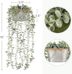 Farmhouse Black Artificial Plant - View 4