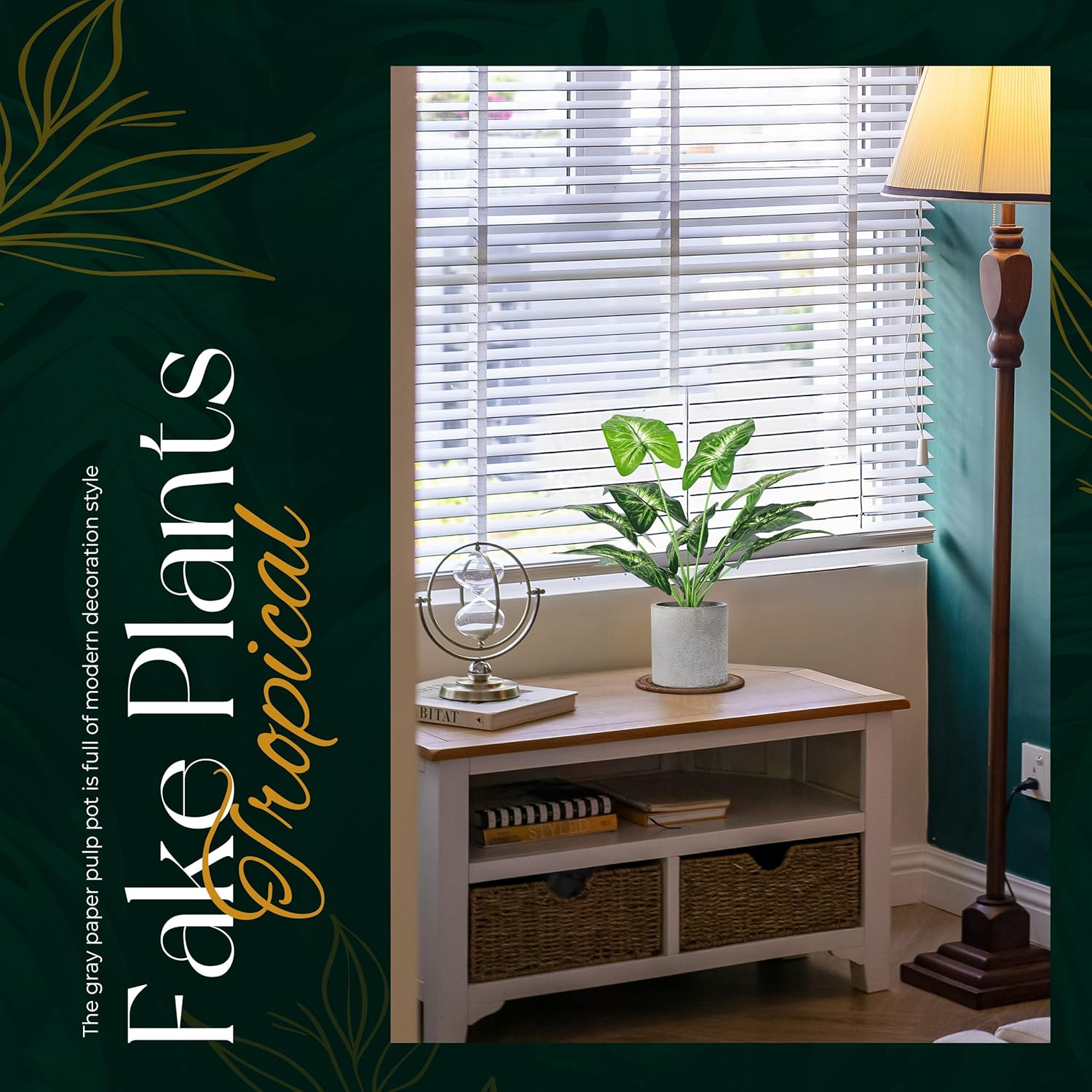 Faux Plant — 16" - View 4