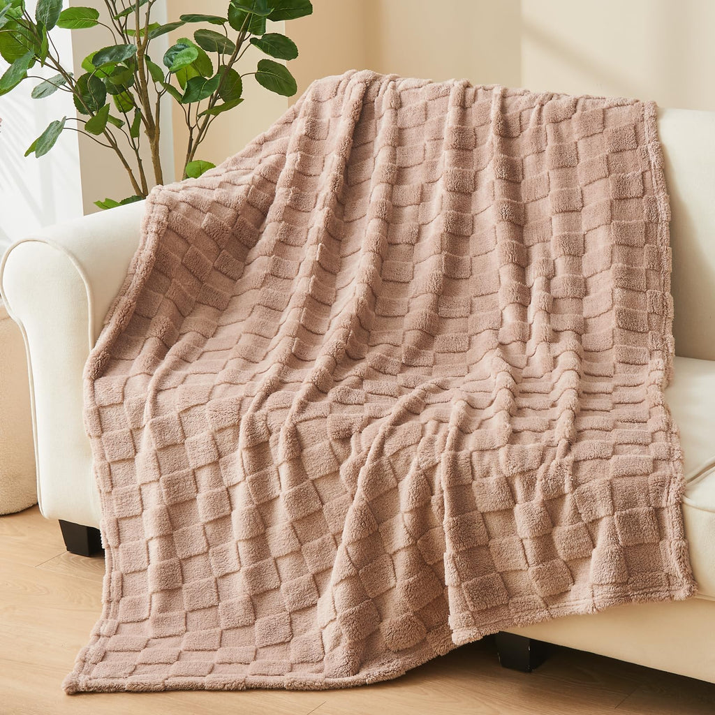 Beige Throw Pillow — 50"
