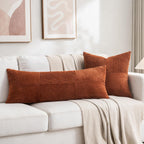 Boho Beige Throw Pillow Cover — 18" - View 7