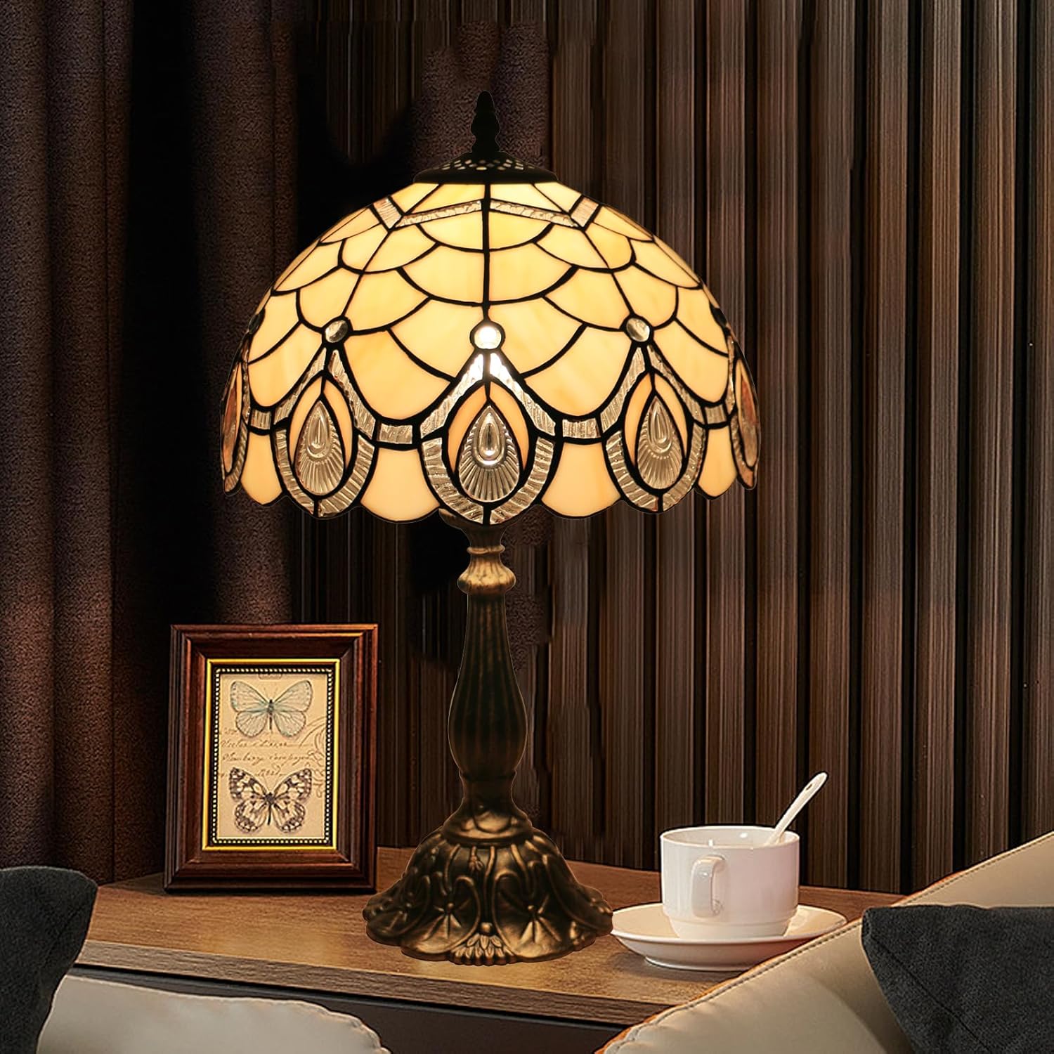 Farmhouse Pink Desk Lamp — 20" - View 8