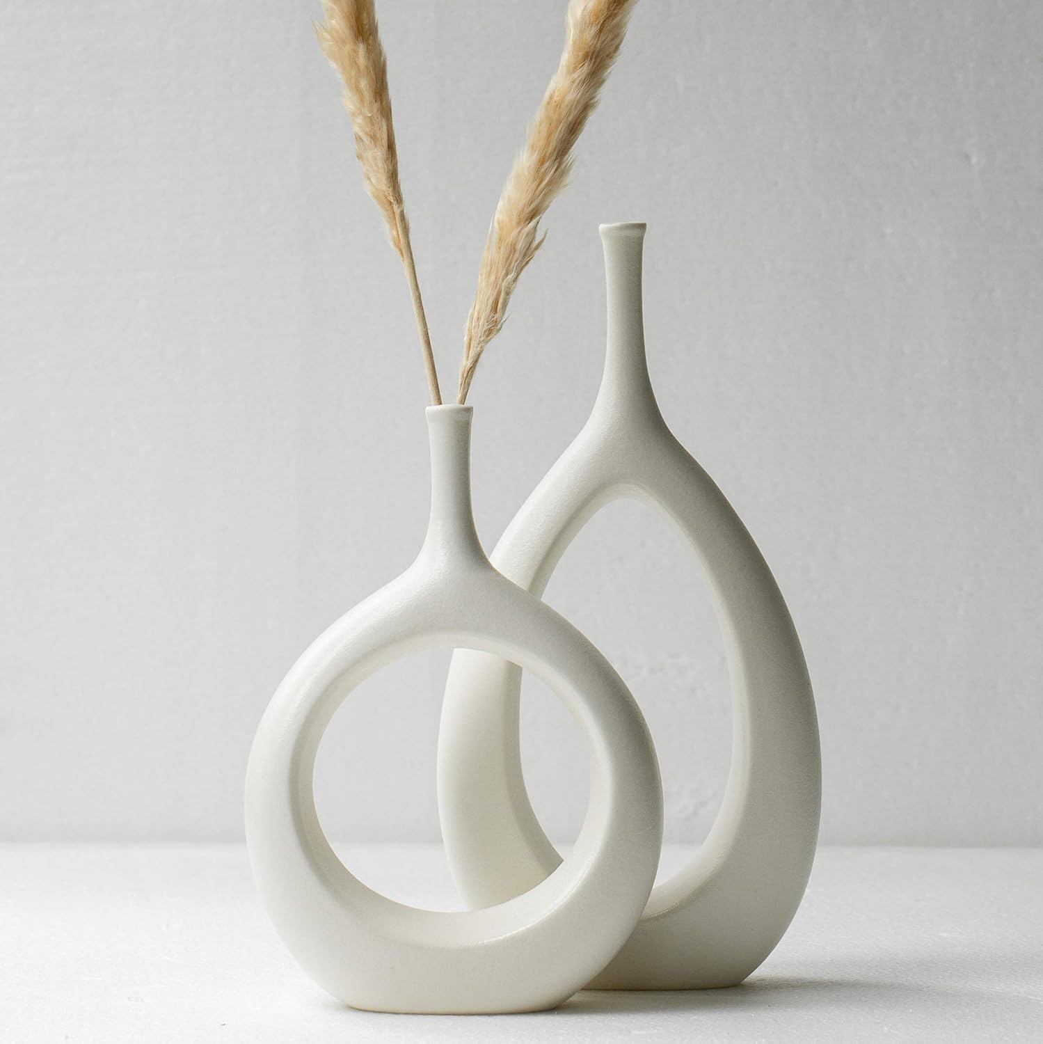 Mid-Century Ceramic Vase Set - View 8