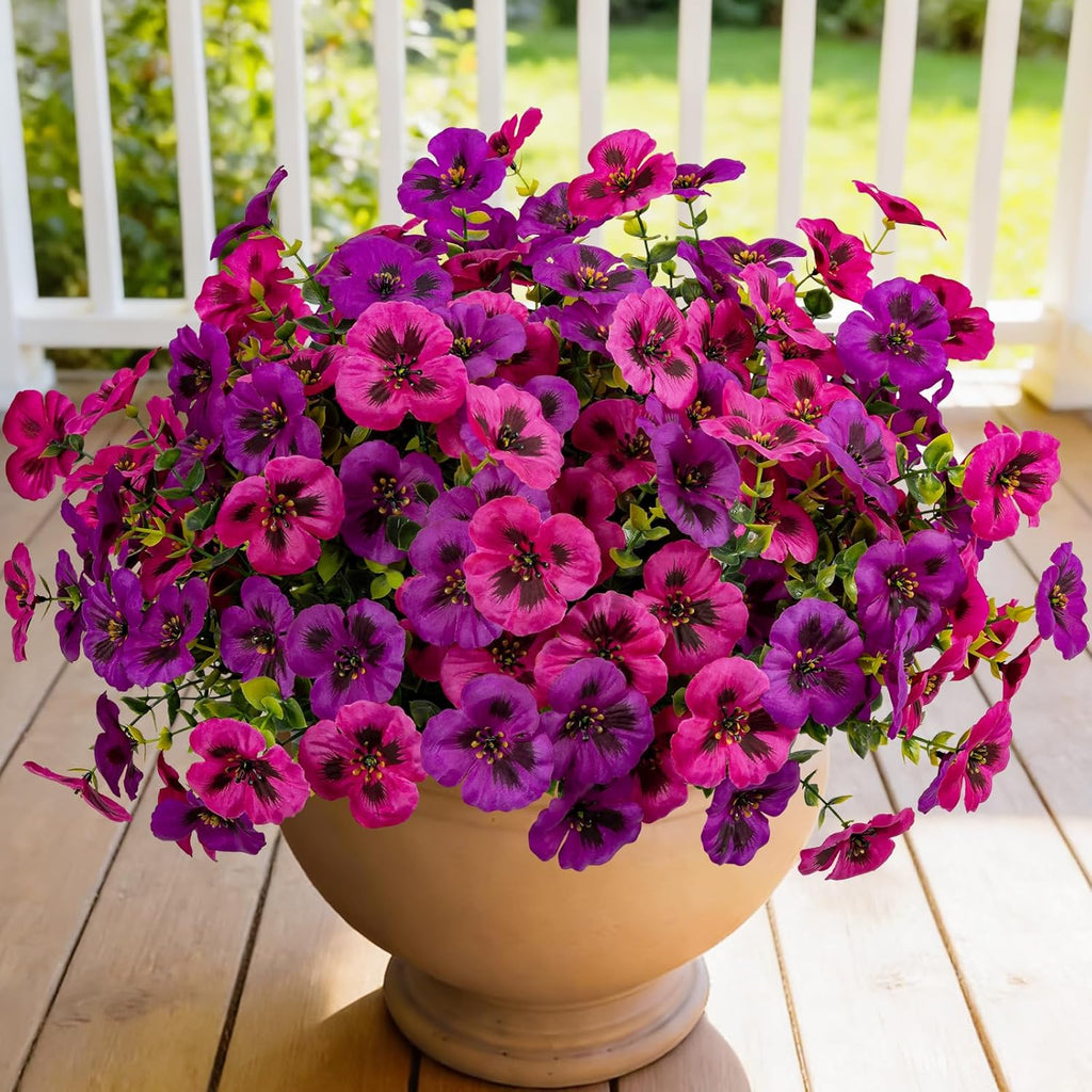 Pink Artificial Flowers — Light Purple Fuchsia