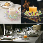 Luxe Glass Pillar Candle — 7" - View 5