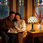 Vintage Glass Table Lamp - View 6