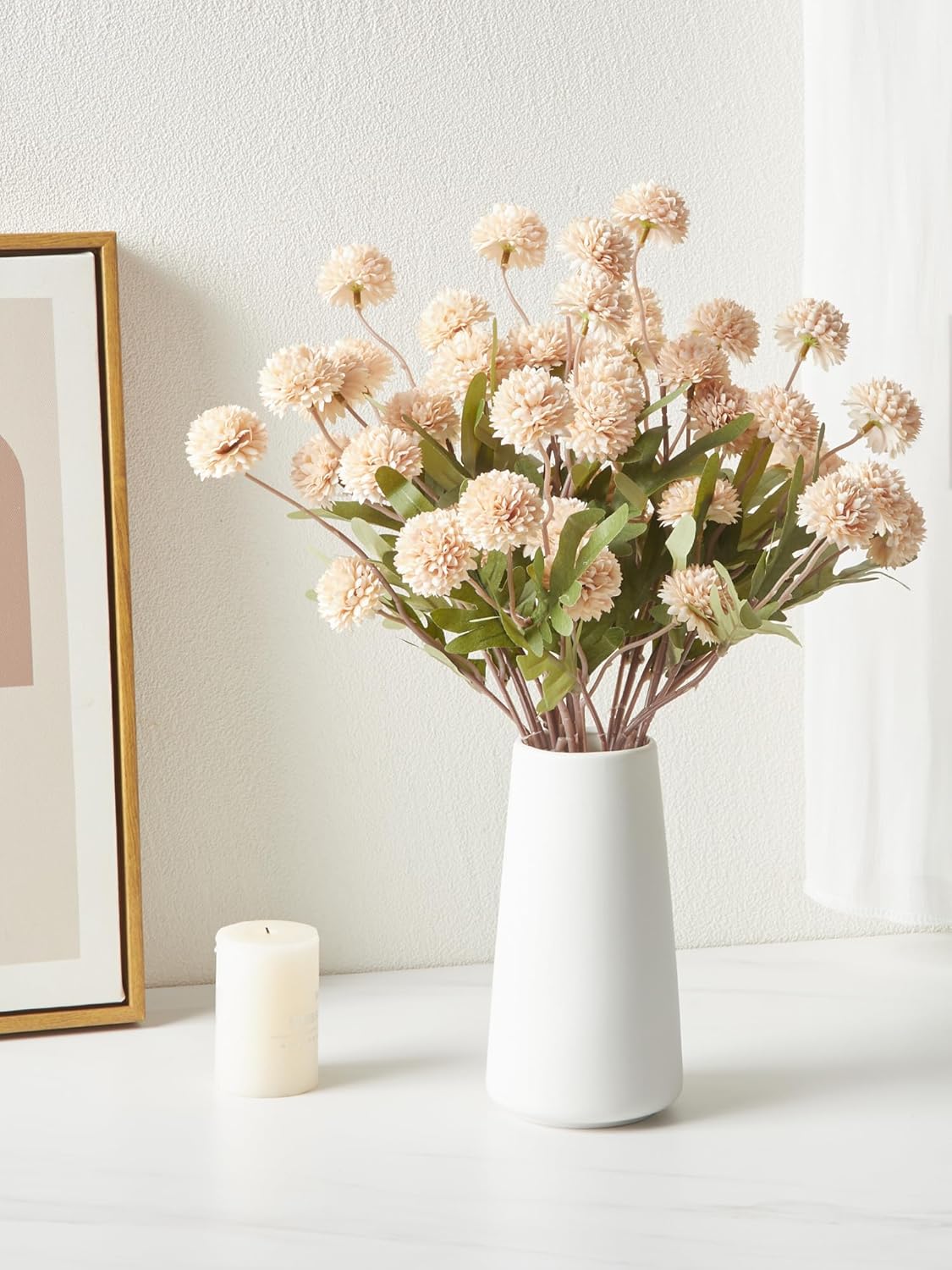 Beige Artificial Flowers - View 6