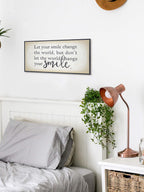 Framed Fabric Wall Art — 24x12 - View 4