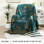 Boho Pink Throw Pillow — 50" - View 7