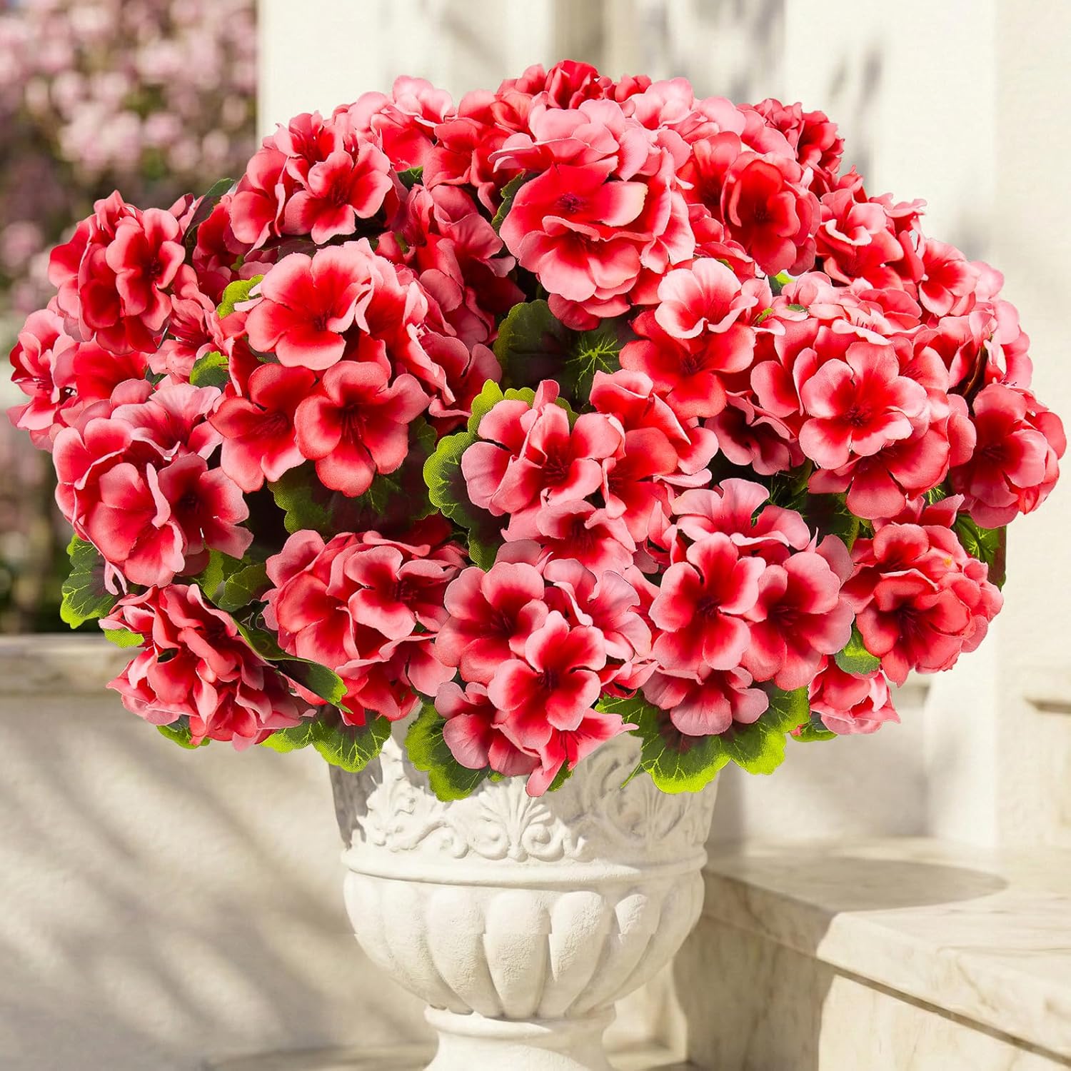Orange Artificial Plant — Peach