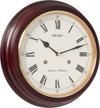 Wood Wall Clock — 12" — Roman Numerals